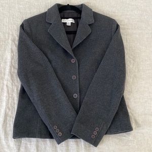 Petite Sophisticate Wool Blazer size 8